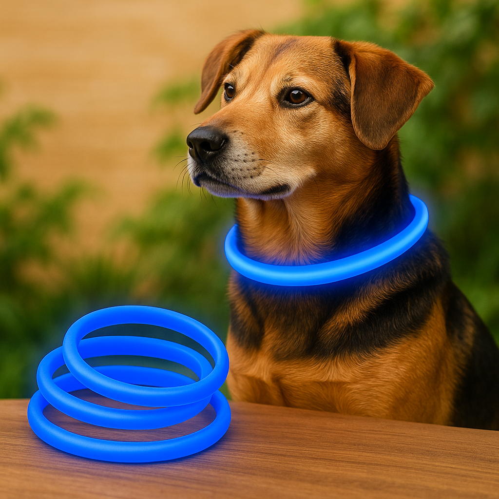 Luminous LED Safety Dog Collar™.