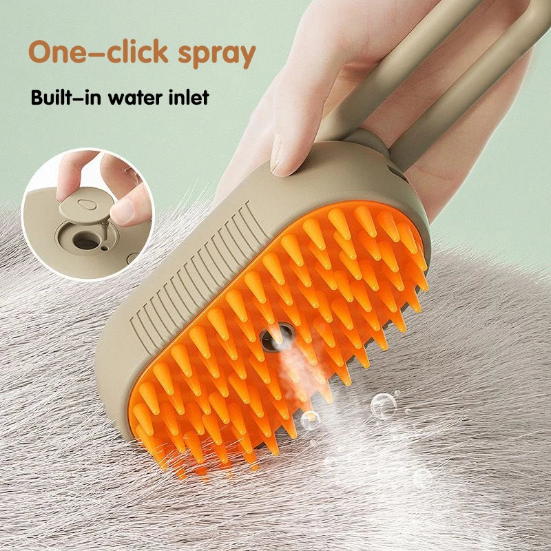 3-in-1 Steam Pet Grooming Brush™