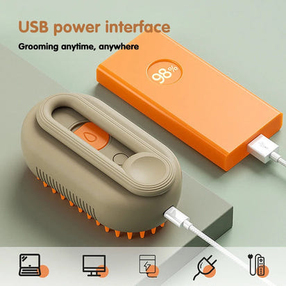 3-in-1 Steam Pet Grooming Brush™