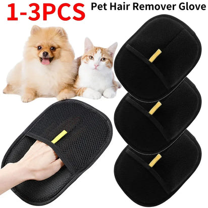 Pet Hair Removal Grooming Gloves™