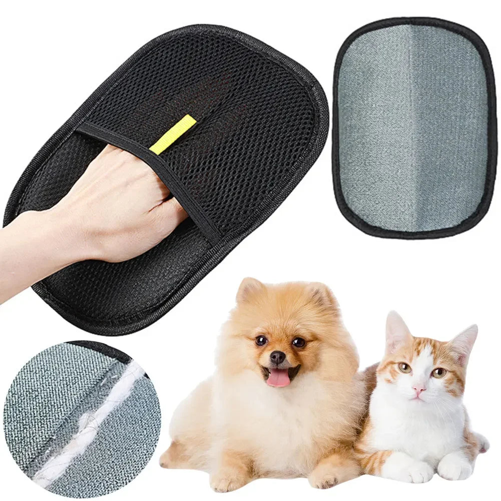 Pet Hair Removal Grooming Gloves™