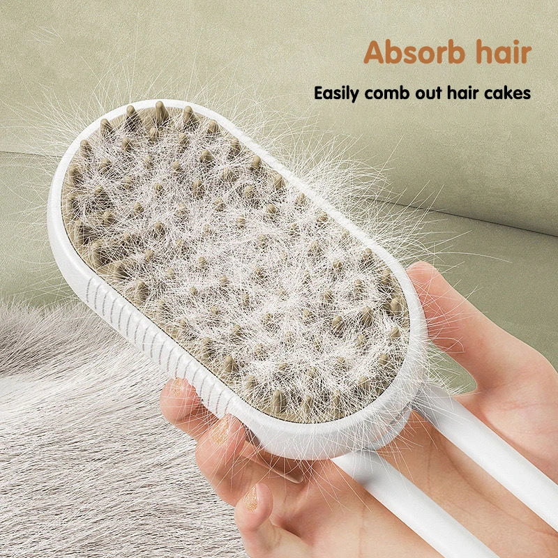3-in-1 Steam Pet Grooming Brush™