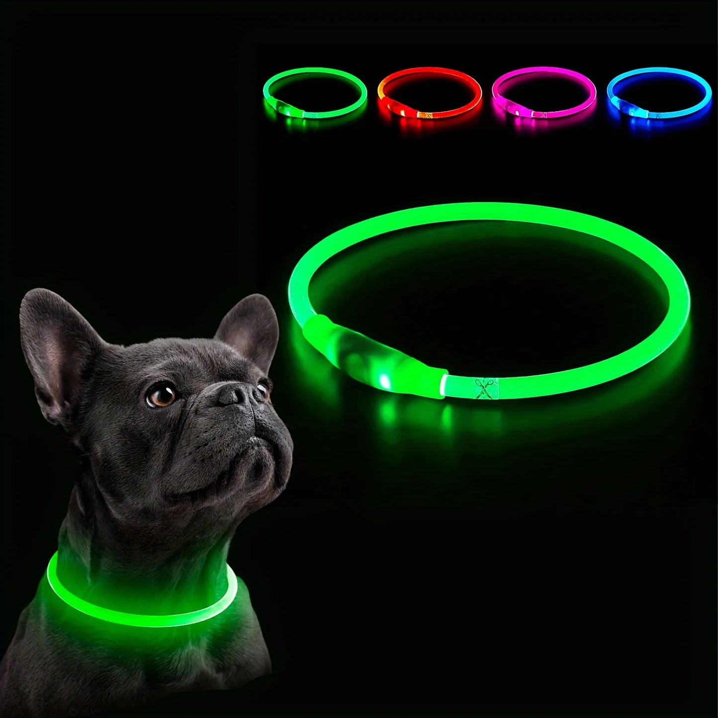 Luminous LED Safety Dog Collar™.