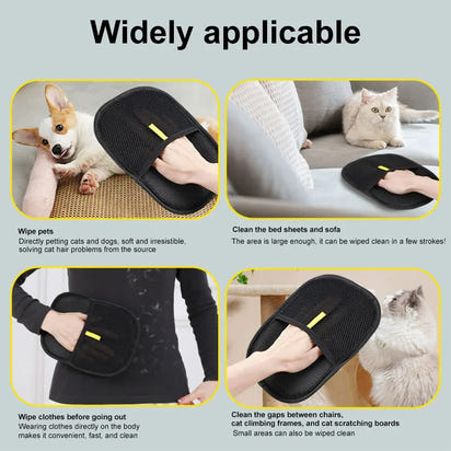 Pet Hair Removal Grooming Gloves™